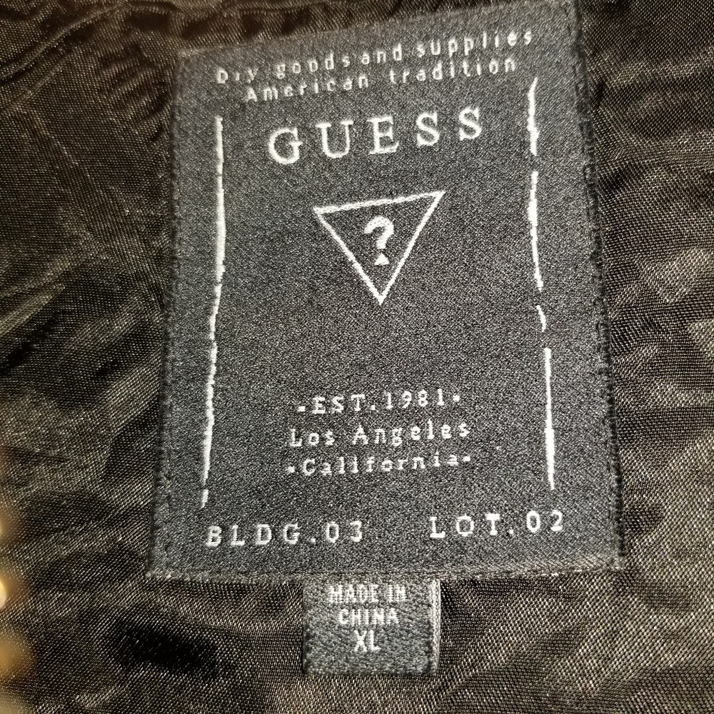 🔥RARE GUESS Los Angeles Chaos & Glory Jacket - Picture 6 of 8